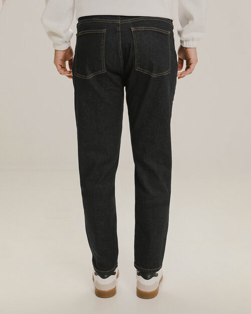 Jeans Carrot Azul Índigo
